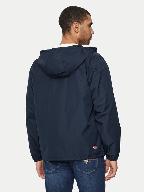Tommy Jeans Tommy Jeans Wiatrówka Chicago DM0DM20204 Granatowy Regular Fit