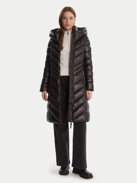 DKNY DKNY Зимно яке DLEMPW58 Черен Slim Fit