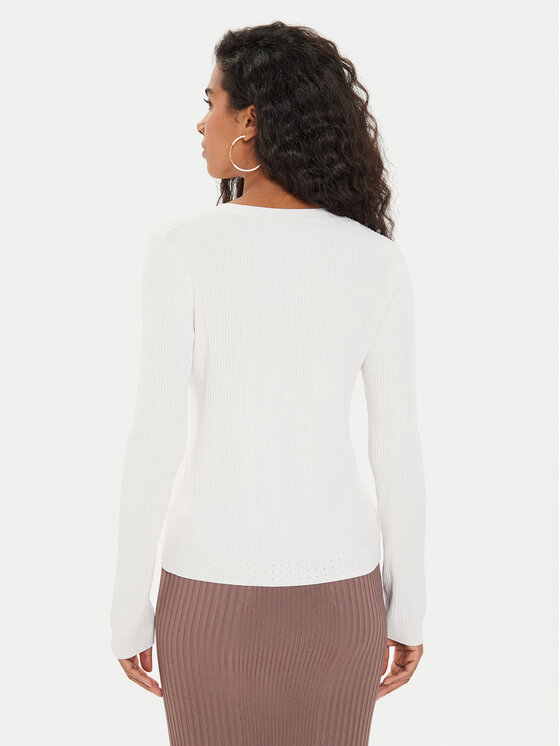 Guess Guess Kardigāns Kailey W4GR41 Z2U00 Balts Regular Fit