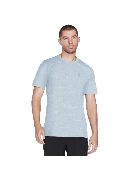 T-Shirt, rozmiar M, Niebieski, Skechers On the Road Tee