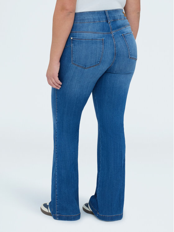 Fiorella Rubino Fiorella Rubino Jeansy P464T005155N024 Niebieski Flare Fit