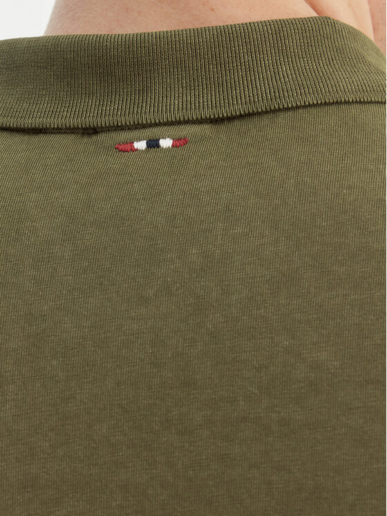 Napapijri Napapijri Polo särk Elbas NP0A4GB4 Roheline Regular Fit