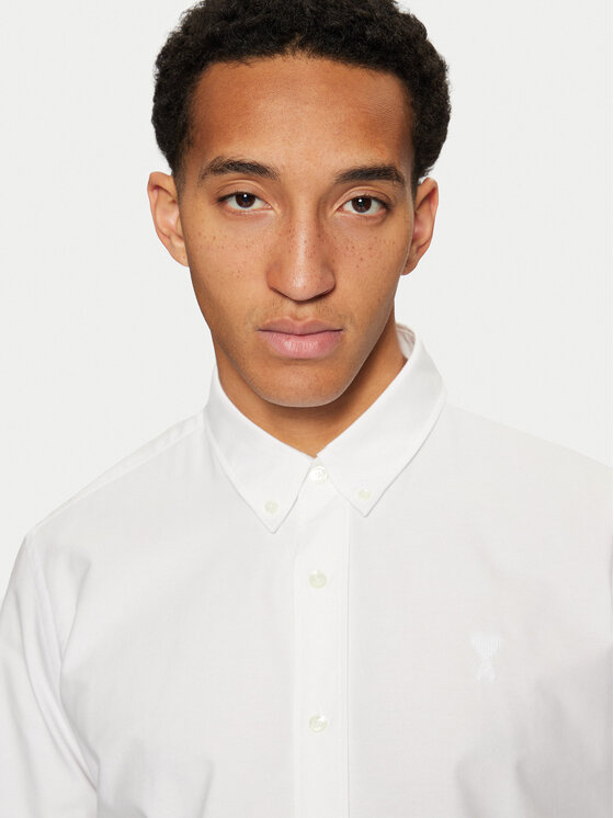 AMI PARIS AMI PARIS Camicia USH060.CO0031 Bianco Regular Fit