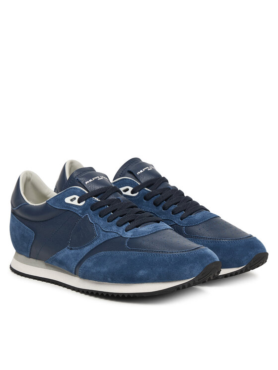 Philippe Model Philippe Model Sneakers Bivillie Low A014353 BVLU VD06 Blu scuro