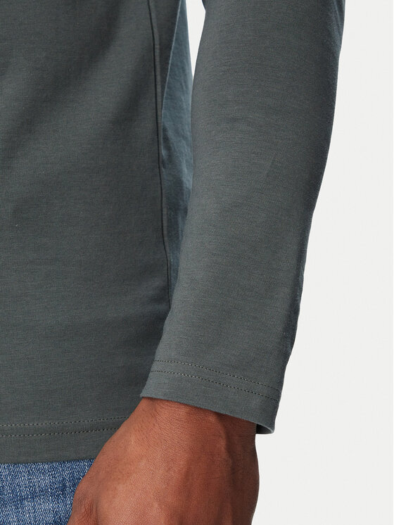BOSS BOSS Pikkade varrukatega T-särk Tchark 50473286 Khakivärviline Regular Fit