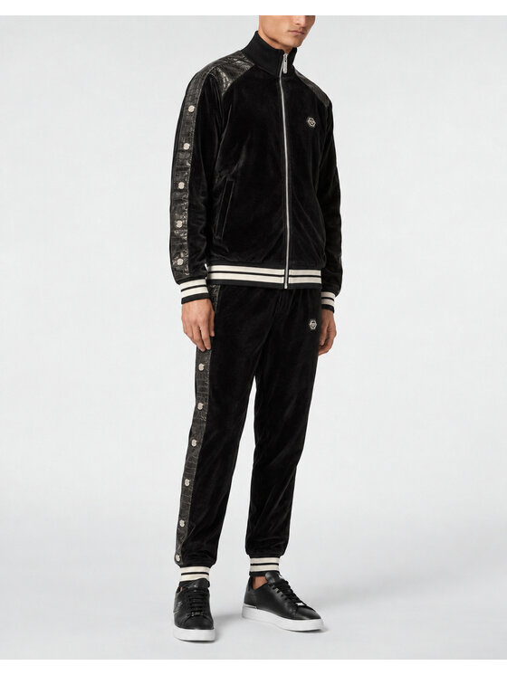 PHILIPP PLEIN PHILIPP PLEIN Pantaloni da tuta 32081 Nero Jogger Fit