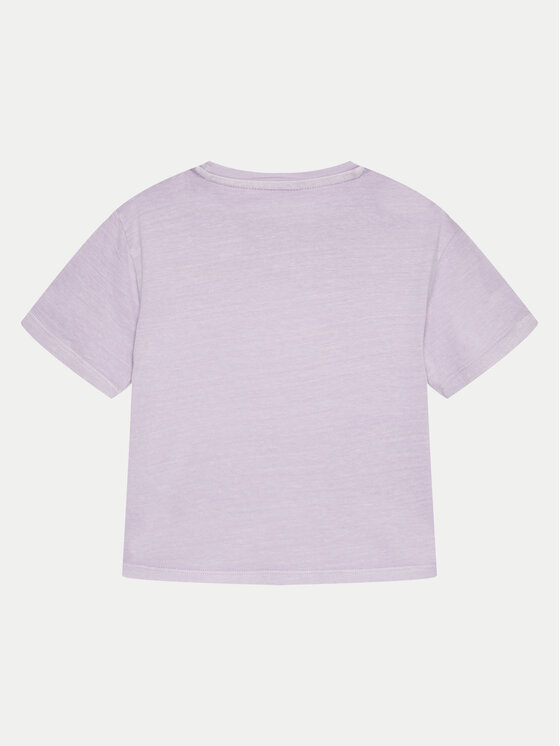 Guess Guess T-krekls J4GI30 K8HM4 Violets Boxy Fit