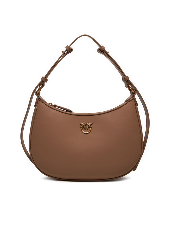 PINKO PINKO Ročna torba Half Moon Mini Fl . AI 24-25 PLTT 102790 A0F1 Rjava