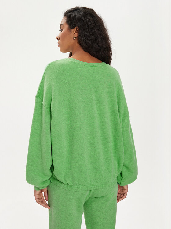 American Vintage American Vintage Felpa Doven DOV03BE24 Verde Regular Fit