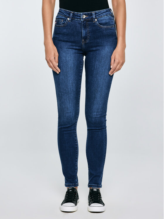 BIG STAR BIG STAR Jeansy ADELA Niebieski Skinny Fit
