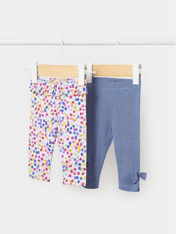 Mayoral Mayoral 2er-Set Leggings 1714 Bunt Slim Fit