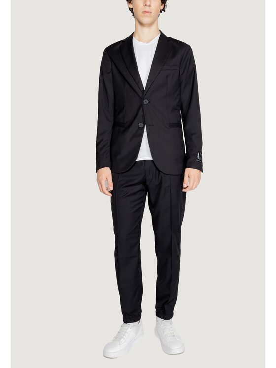 Armani Exchange Armani Exchange Marynarka 8NZGP2 ZNPMZ Czarny Blazer Fit