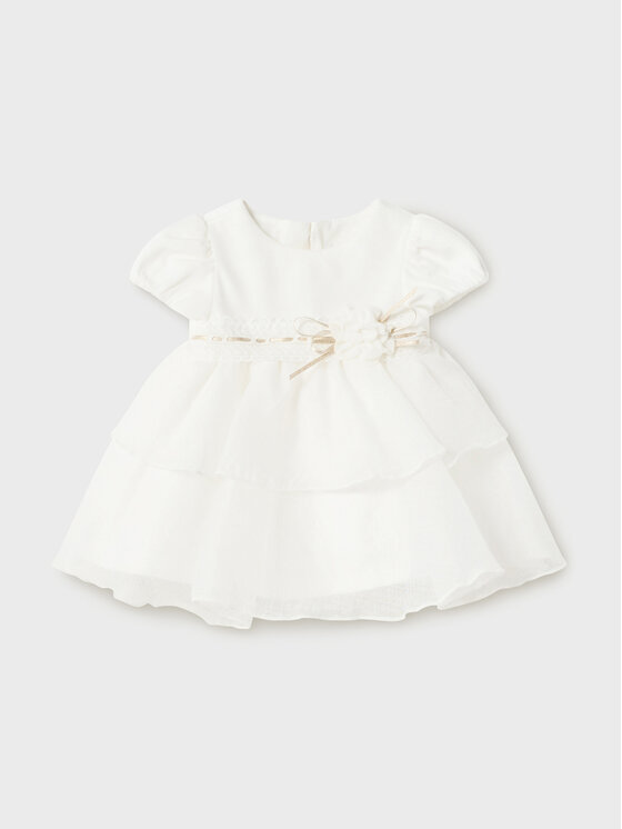 Mayoral Mayoral Elegantes Kleid 2.857 Écru Regular Fit