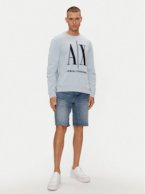 Armani Exchange Armani Exchange Džínsové šortky 3DZJ65 Z1XBZ 1500 Modrá Regular Fit