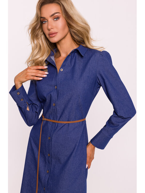 Made of Emotion Made of Emotion Vestito da giorno M804 Blu Active Fit