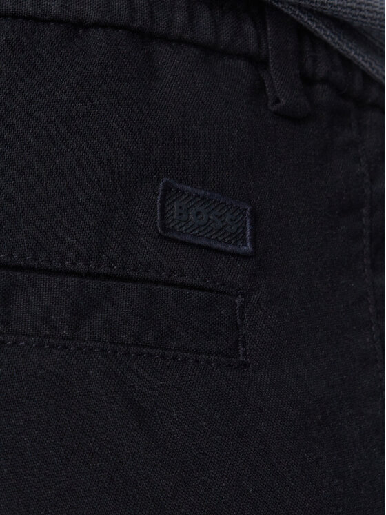 BOSS BOSS Szorty materiałowe Kane1 50557537 Granatowy Regular Fit
