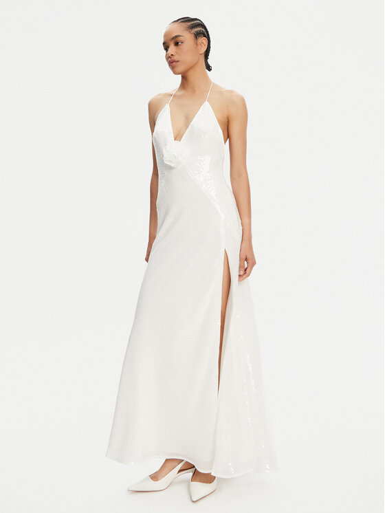 Bardot Bardot Večerní šaty Aradia 59278DB5 Bílá Regular Fit