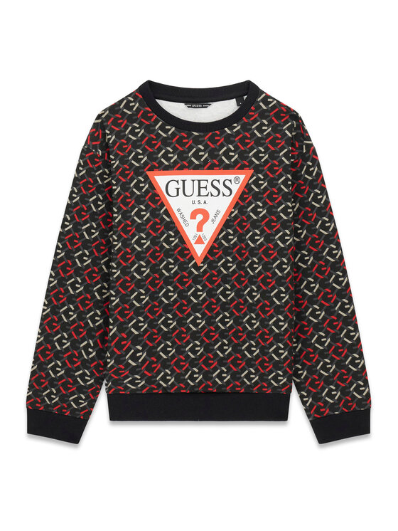 Guess Guess Mikina L6RQ02 KA6R4 Šedá Regular Fit