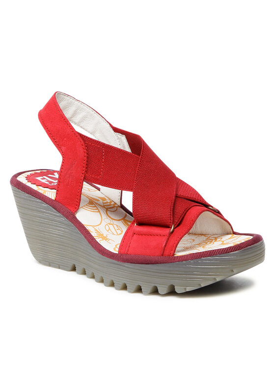 Fly london yaji cross wedge sandal on sale