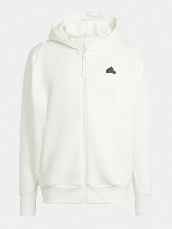 adidas adidas Majica dugih rukava Z.N.E. Premium IR5208 Bijela Loose Fit