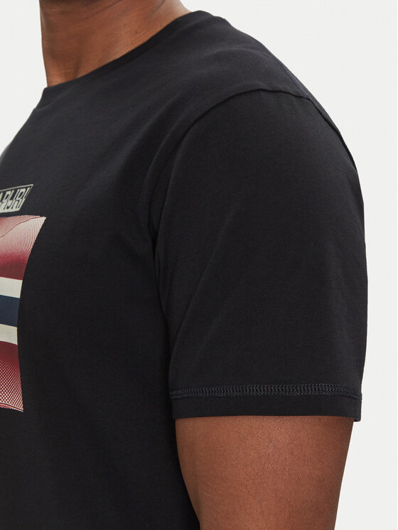 Napapijri Napapijri T-Shirt S-Lari NP0A4IE59411 Μαύρο Regular Fit