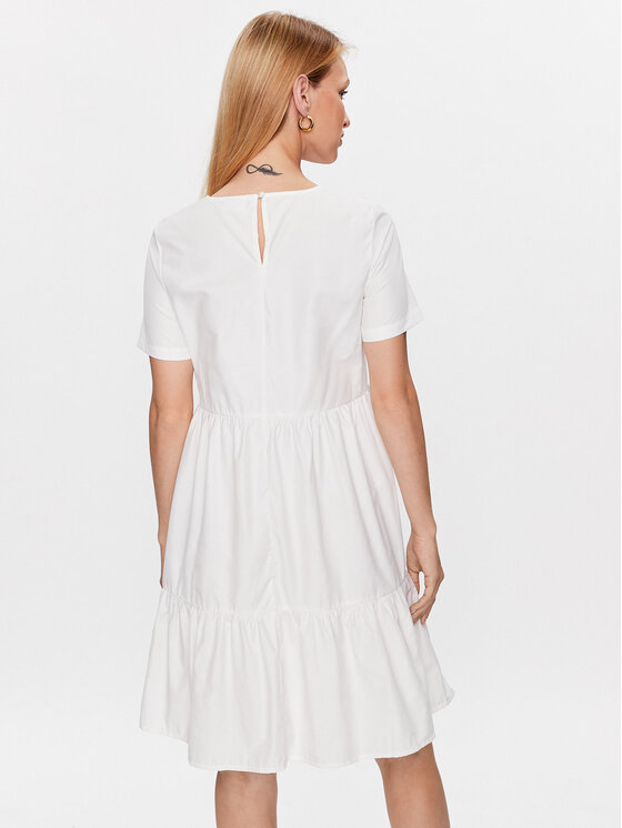 Noisy May Noisy May Kleid für den Alltag Loone 27025216 Weiß Relaxed Fit