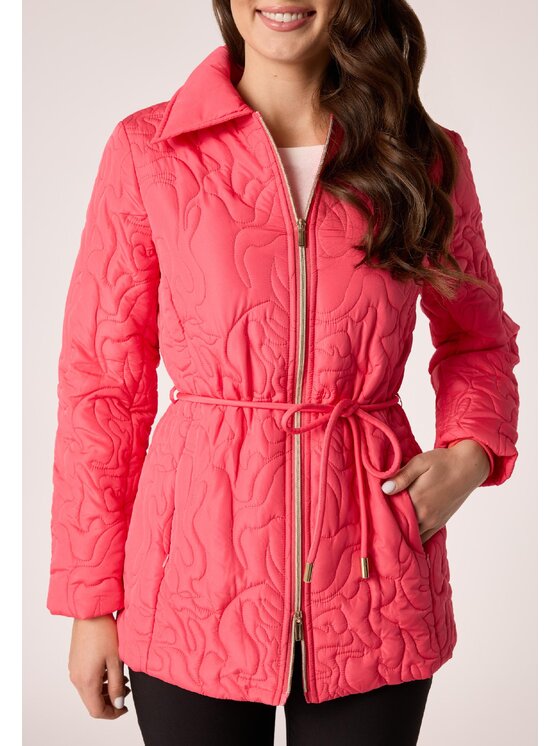 QUIOSQUE QUIOSQUE Dámská bunda QUIOSQUE 9SF001600 Korálová Regular Fit