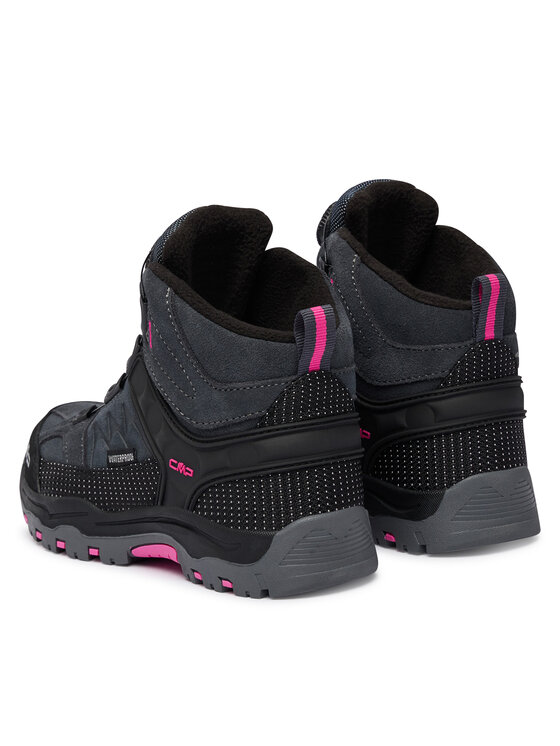 CMP CMP Bakancs Kiruna Mid FitGo Fleece Wp 3Q57894 Fekete
