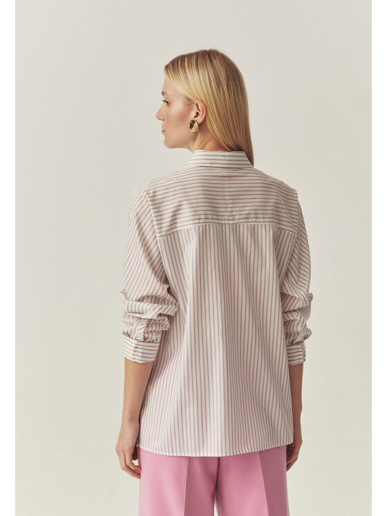 TATUUM TATUUM Koszula NAYA Kremowy Loose Fit