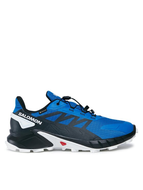 Salomon Salomon Skriešanas apavi Supercross 4 GORE-TEX L47119600 Zils