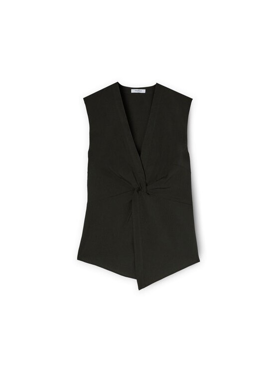 Motivi Motivi Bluzka 2712Q001870N033 Czarny A-Line Fit