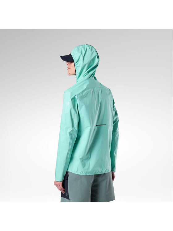 Rossignol Rossignol Kurtka przeciwdeszczowa W Rainproof 2.5L Shell Jkt Zielony jasny Regular Fit