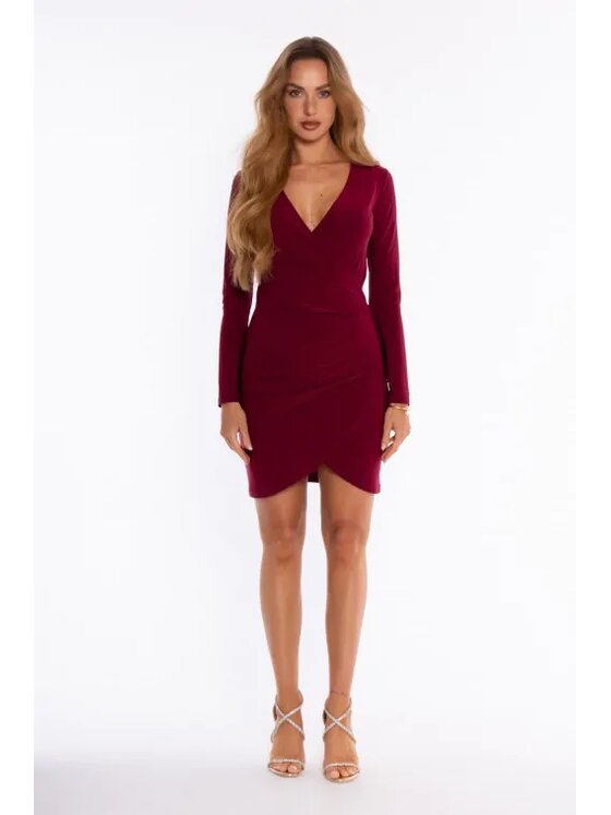 Made of Emotion Made of Emotion Abito da cocktail M926 Bordeaux Modern Fit