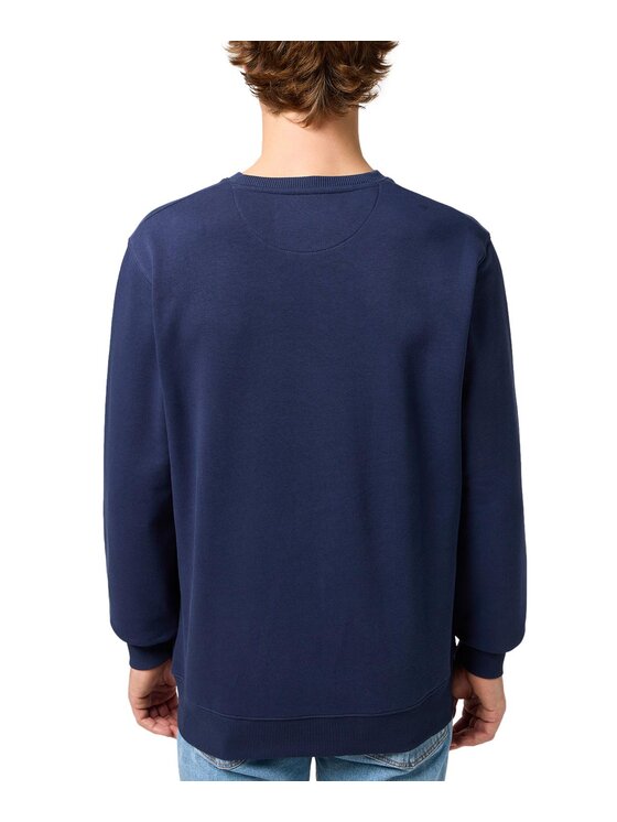 Wrangler Wrangler Bluza 112351253 Niebieski Regular Fit