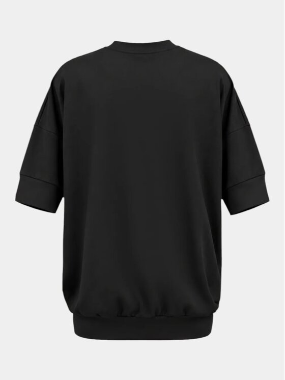 MADE BY SOCIETY MADE BY SOCIETY T-Shirt Le Trait - T18017 Czarny Basic Fit