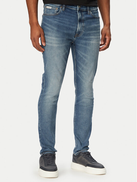 Calvin Klein Jeans Blugi LV04RG793G Albastru Skinny Fit