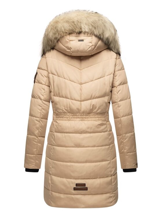 Navahoo Navahoo Kurtka zimowa Paula princess Beżowy Casual Fit