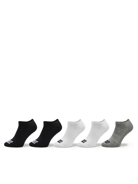 Set di 5 paia di calzini corti da uomo DC