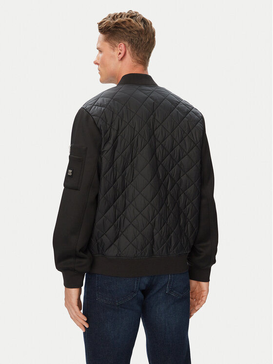 HUGO HUGO Яке бомбър Bilaro2631 50562737 Черен Regular Fit