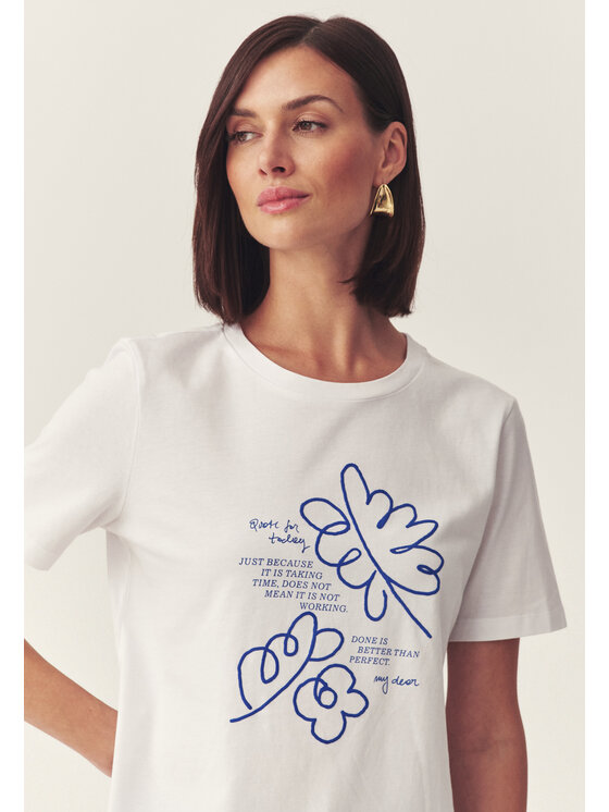 TATUUM TATUUM T-Shirt ATONO 2 Biały Classic Fit
