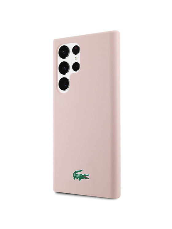 Lacoste Lacoste Etui na telefon S23 Ultra Różowy