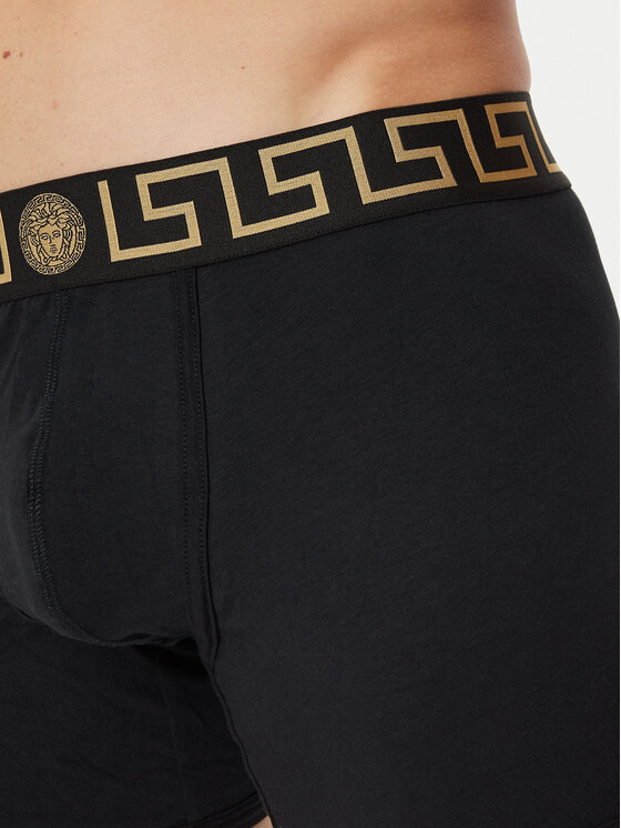 Versace Versace Bokserki AU10028 1A10011 Czarny