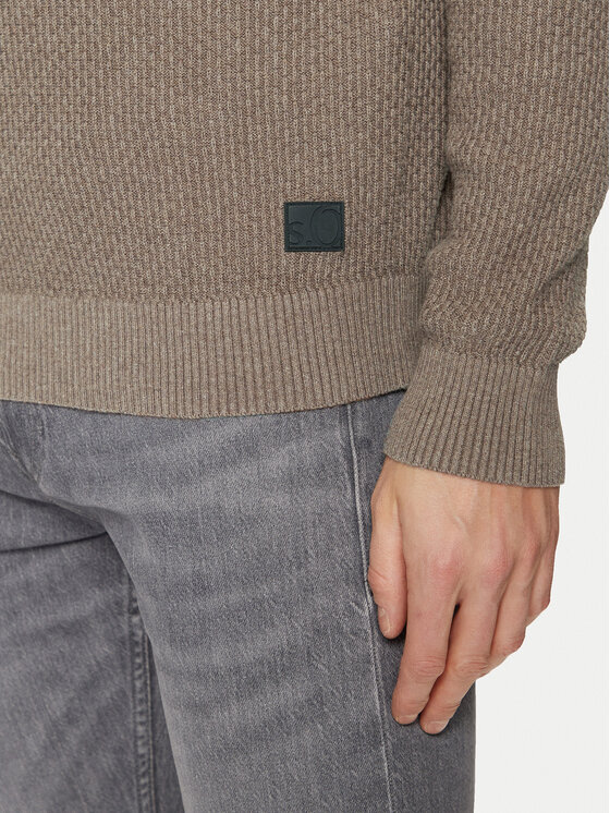s.Oliver s.Oliver Džemper 2150765 Smeđa Regular Fit