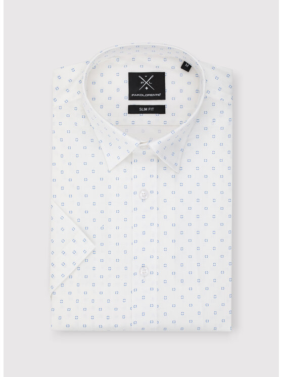 Pako Lorente Pako Lorente Koszula P25SF-1K-015 Biały Slim Fit