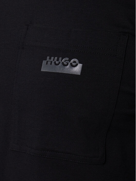 HUGO HUGO Pyjama Nocto 50550099 Schwarz Relaxed Fit