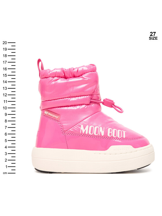 Moon Boot Moon Boot Snehule Jr Park Tube Mid Glitter Wp 80D3440110 Ružová