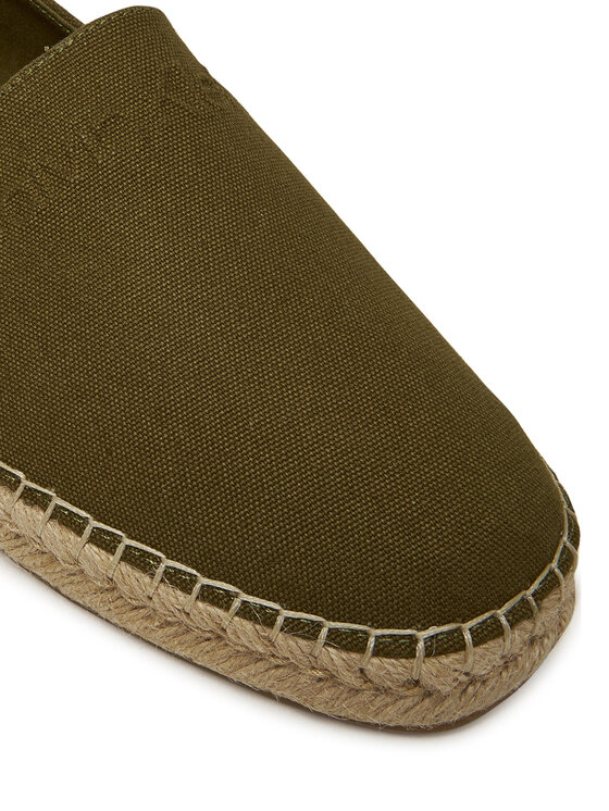 Calvin Klein Calvin Klein Espadrilles Espadrille Cv Logo HM0HM01808 Khakifarben
