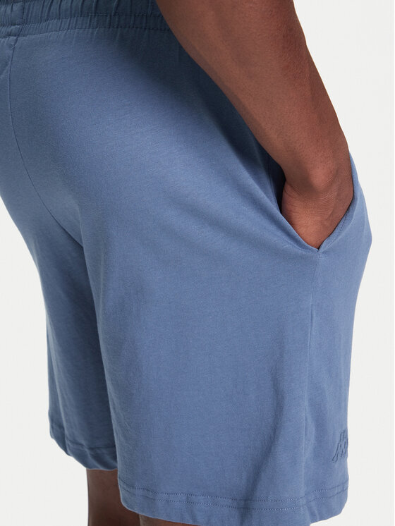 Kappa Kappa Szorty sportowe Logo Korpo Cabas 303HZE0 Niebieski Regular Fit