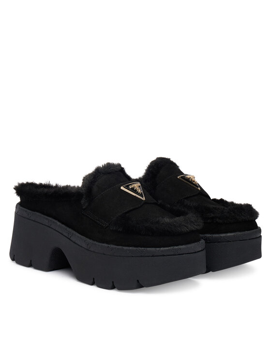 Guess Guess Şlapi FLFBRI ESU06 Negru