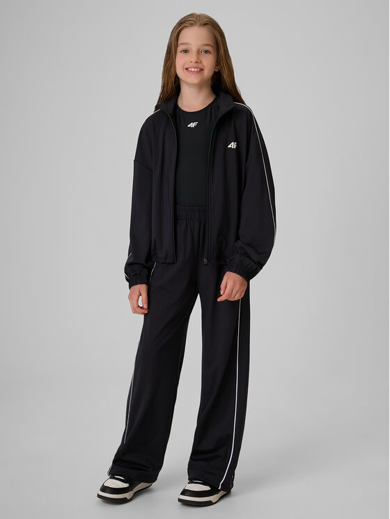 4F 4F Spodnie dresowe AQUA FORCE Czarny Regular Fit